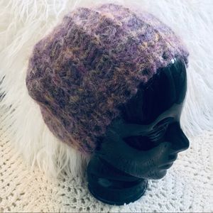 H & M Purple Mohair/Wool Beanie Hat (💜FINAL PRICE💜)